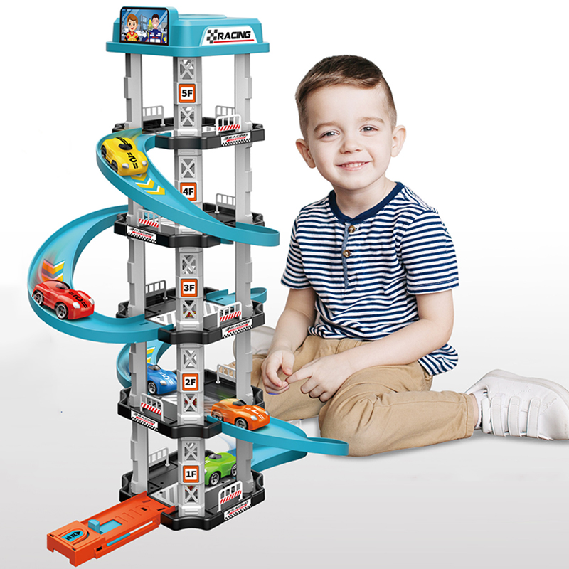 Race Track Car Ramp Toy Childr - Catapult Launcher Toy ulasan dan harga