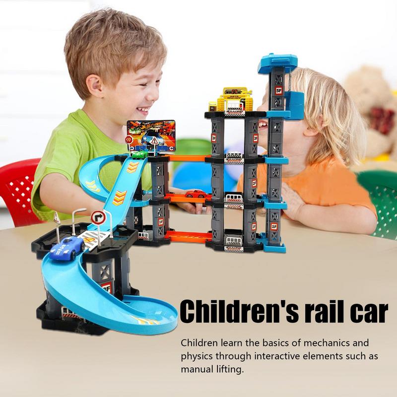 Race Track Car Ramp Toy Childr - Catapult Launcher Toy ulasan dan harga