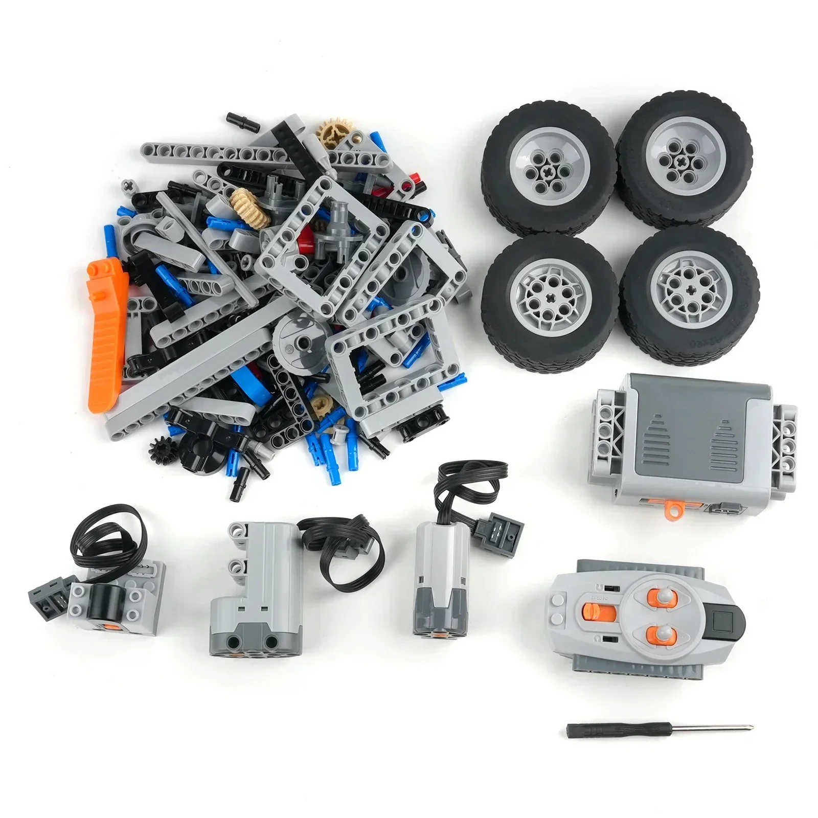 4WD RC Car Chassis Electric Se - Lego Set Technic ulasan dan harga