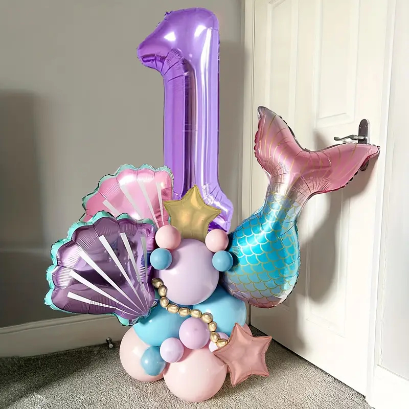 24pcs 1-9th Birthday Mermaid S - Water Balloon Set ulasan dan harga