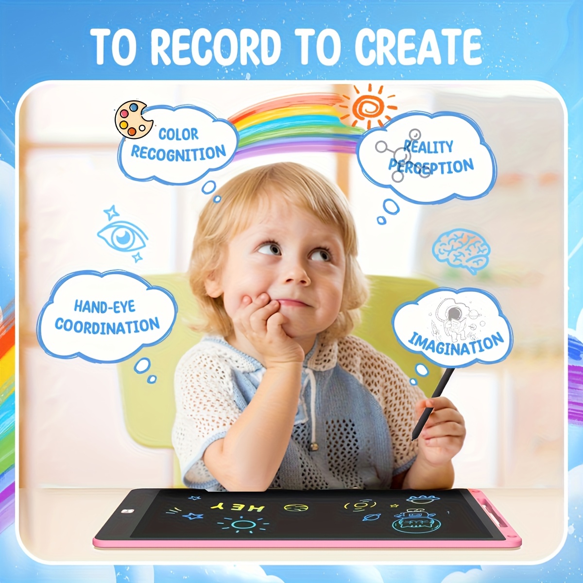 30pcs of 8.5 Inch LCD Drawing  - Kids Toys Learning ulasan dan harga