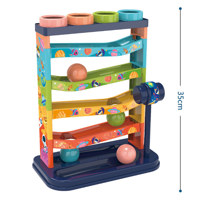 Colorful 5-layer track slide b - Kids Toys Learning ulasan dan harga