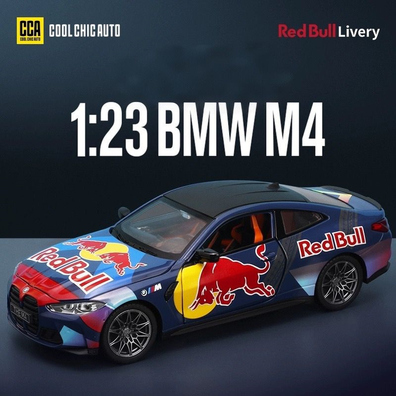 1:24 BMW M4 G82 Red Bull Co-br - Kids Toys Brands ulasan dan harga