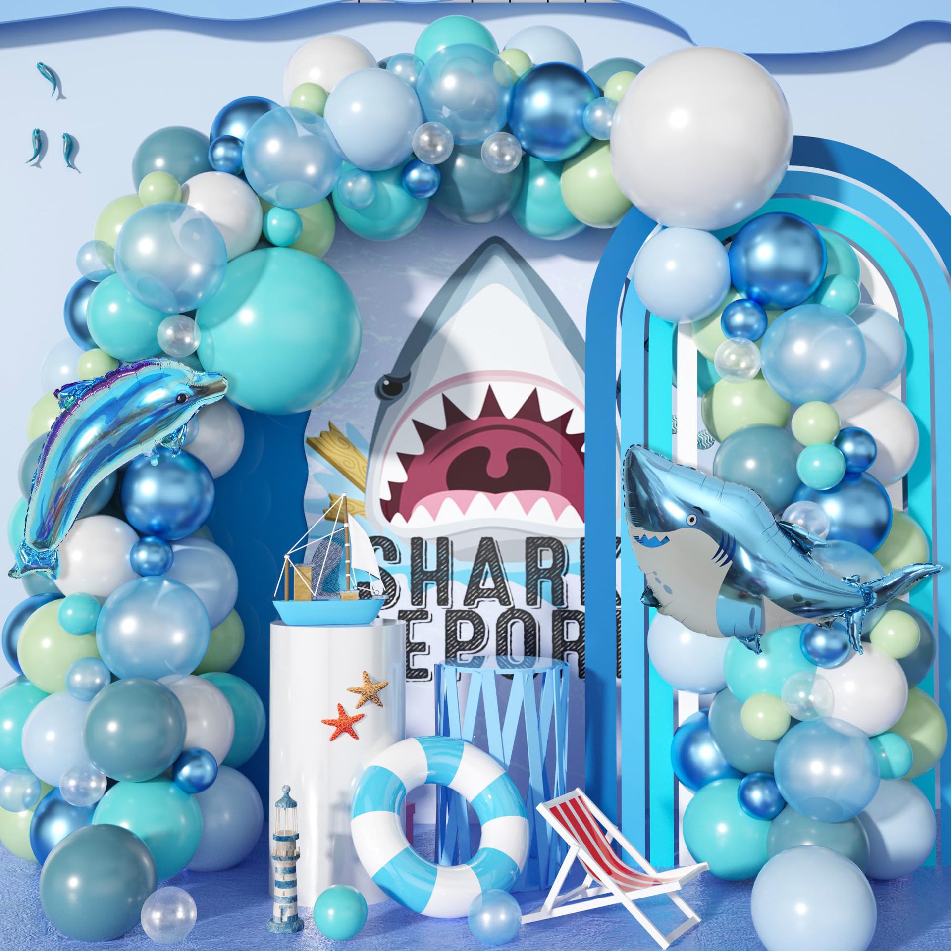101Pcs A Set of Ocean Themed S - Water Balloon Set ulasan dan harga