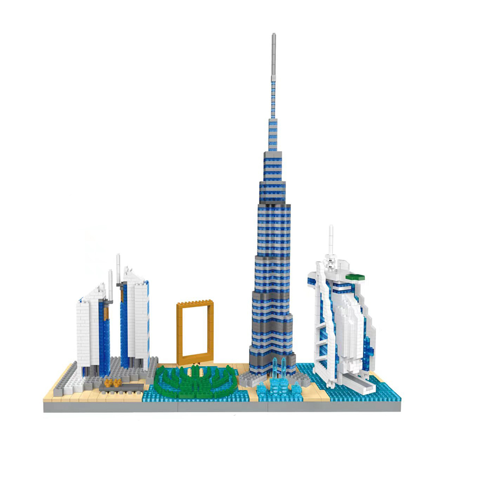 Knew Built Dubai Skyline Build - Kids Toys Dubai ulasan dan harga