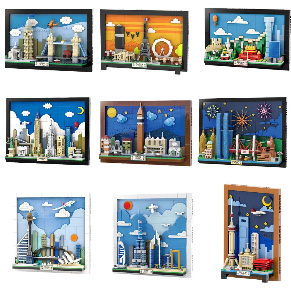City View Building Blocks Post - Kids Toys Dubai ulasan dan harga