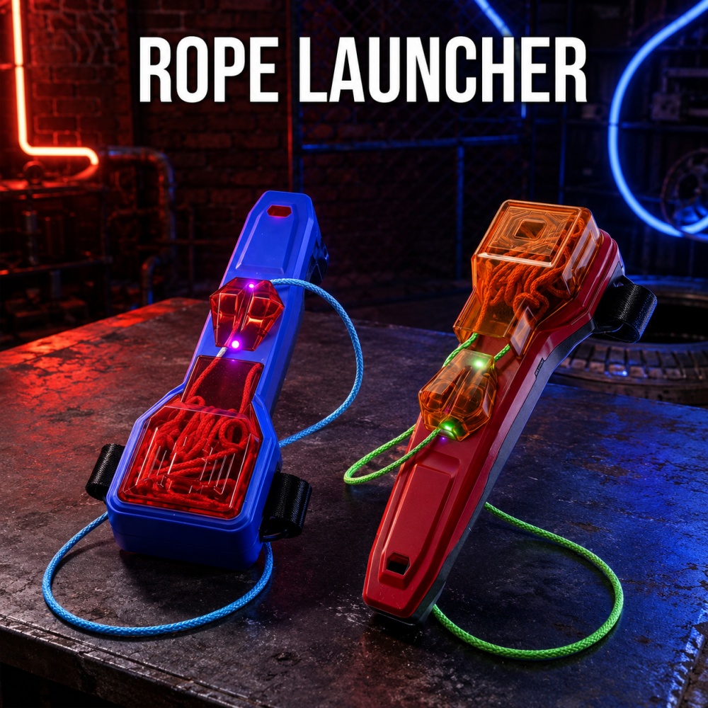 Creative Rope Launcher Spider  - Kids & Toys Expo Saudi Arabia ulasan dan harga