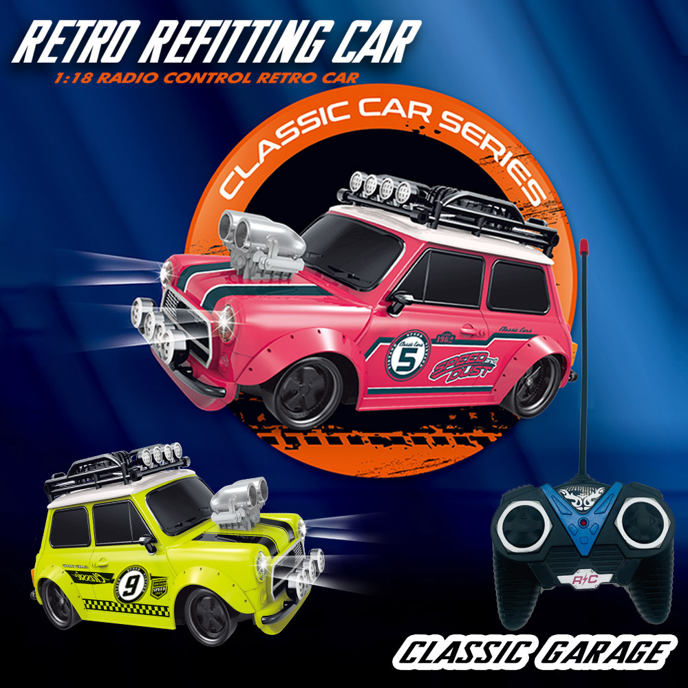 1:18 Retro Refitting MINI Car  - Kids Toys Channel ulasan dan harga