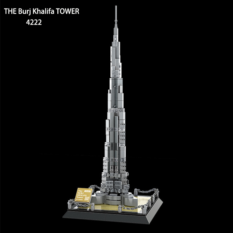 555pcs Worlds Talles The Burj  - Kids Toys Dubai ulasan dan harga