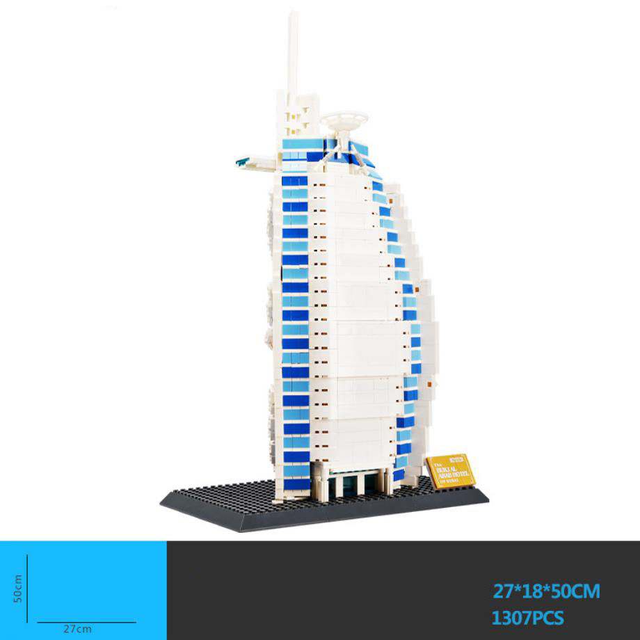 World Famous Architecure Burj  - Kids Toys Dubai ulasan dan harga