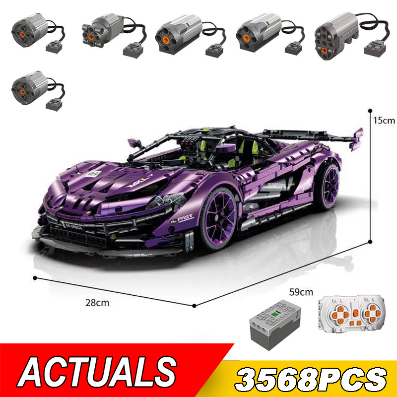 3568pcs RC Technical Remote Co - Lego Set Technic ulasan dan harga
