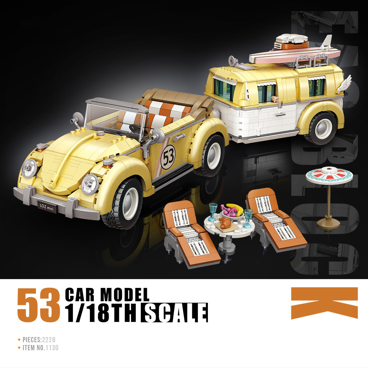 Idea 1:18 Scale Das Auto Beetl - Kids Toys Brands ulasan dan harga
