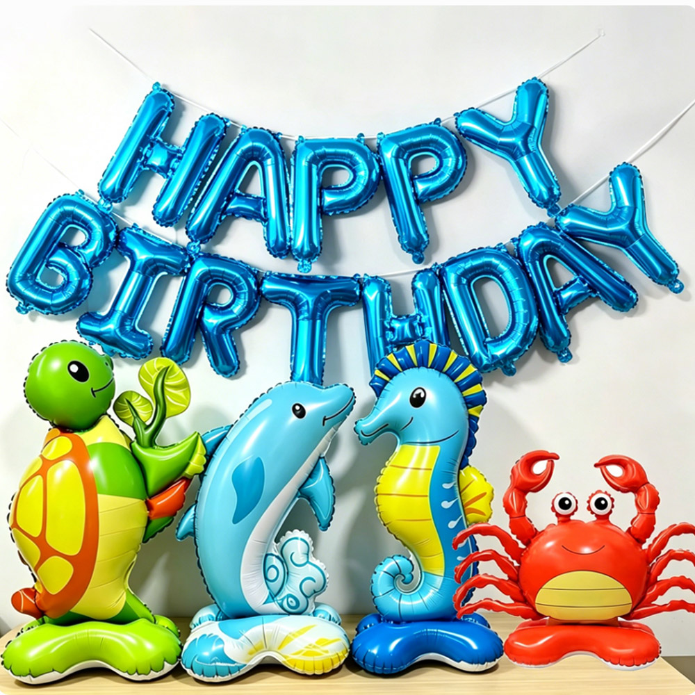 Ocean Animal Standing Foil Bal - Water Balloon Set ulasan dan harga