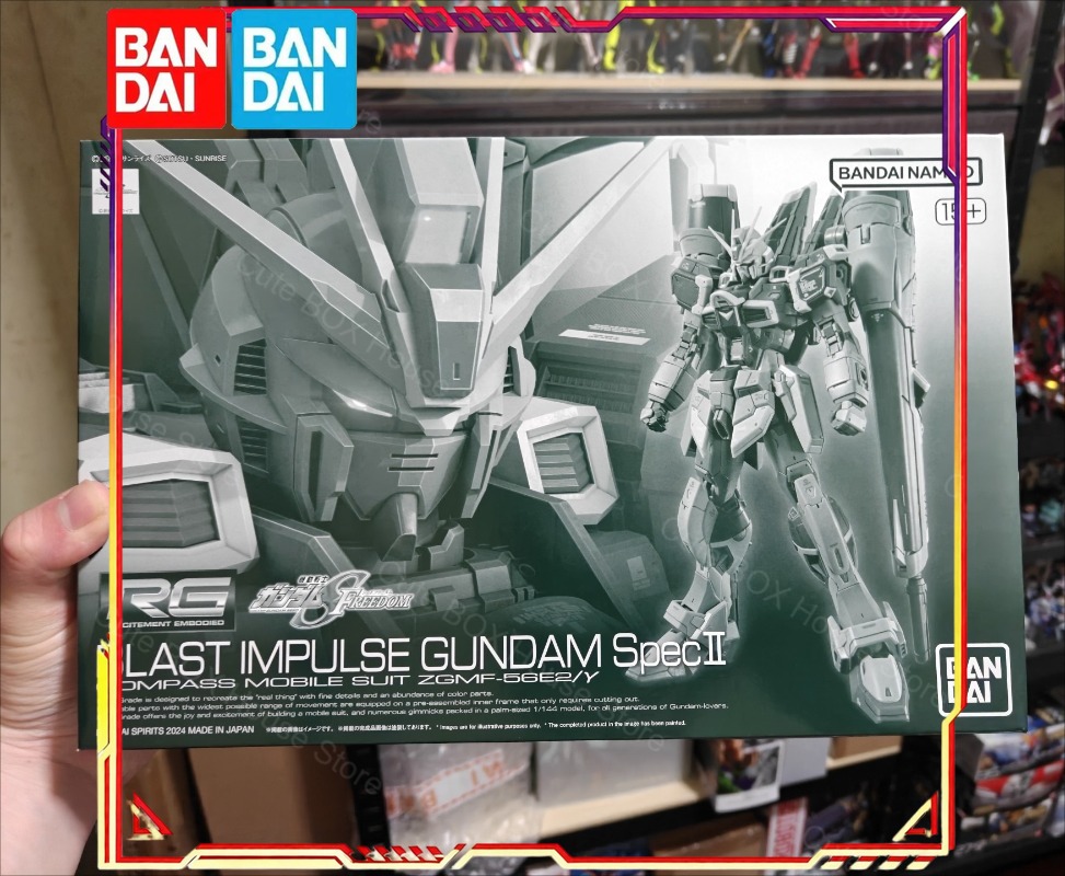 In Stock Bandai Genuine Gundam - Bandai Model Gundam Rg ulasan dan harga
