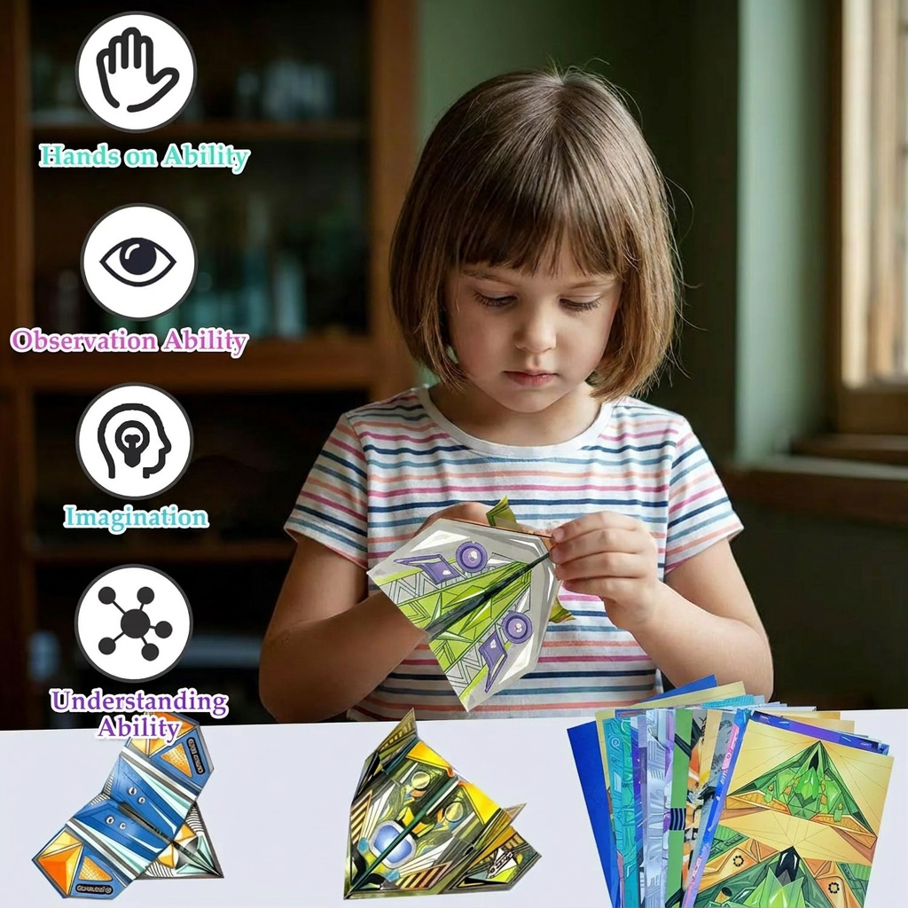 Kids Paper Airplane Craft Kit  - Kids Toys Brands ulasan dan harga