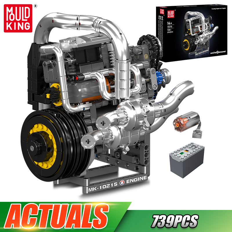 Mould King 10215 The Supercar  - Lego Set Technic ulasan dan harga