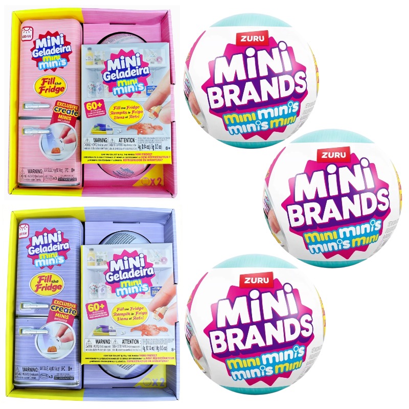 Mini Surprise Ball Fridge Toy, - Kids Toys Brands ulasan dan harga