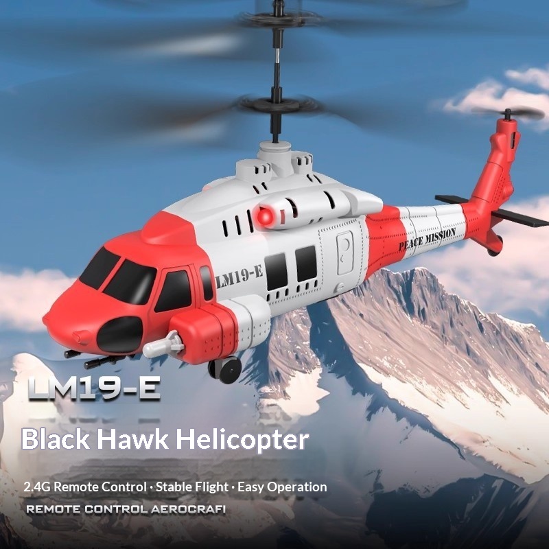 LM19-E Black Hawk RC Helicopte - Kids Toys Channel ulasan dan harga
