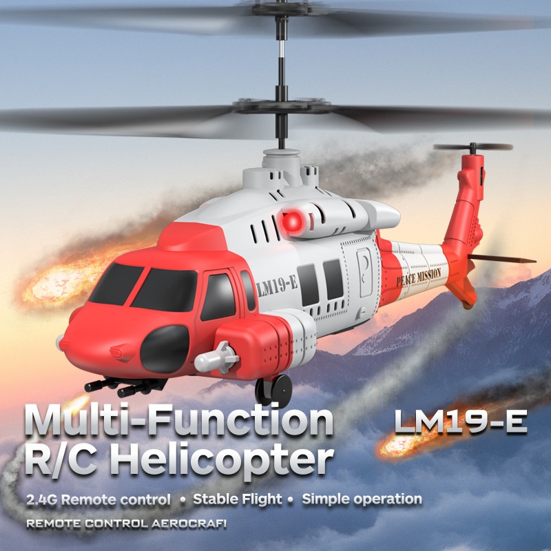 LM19-E Black Hawk RC Helicopte - Kids Toys Channel ulasan dan harga