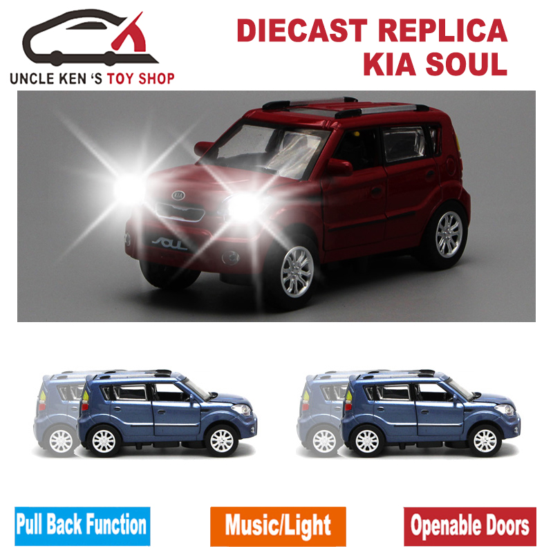 Diecast Kia Soul Scale Model C - Kids Toys Brands ulasan dan harga